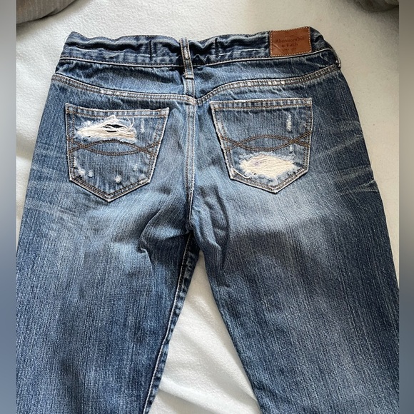 Abercrombie & Fitch ripped jeans - size 24 - Picture 4 of 4